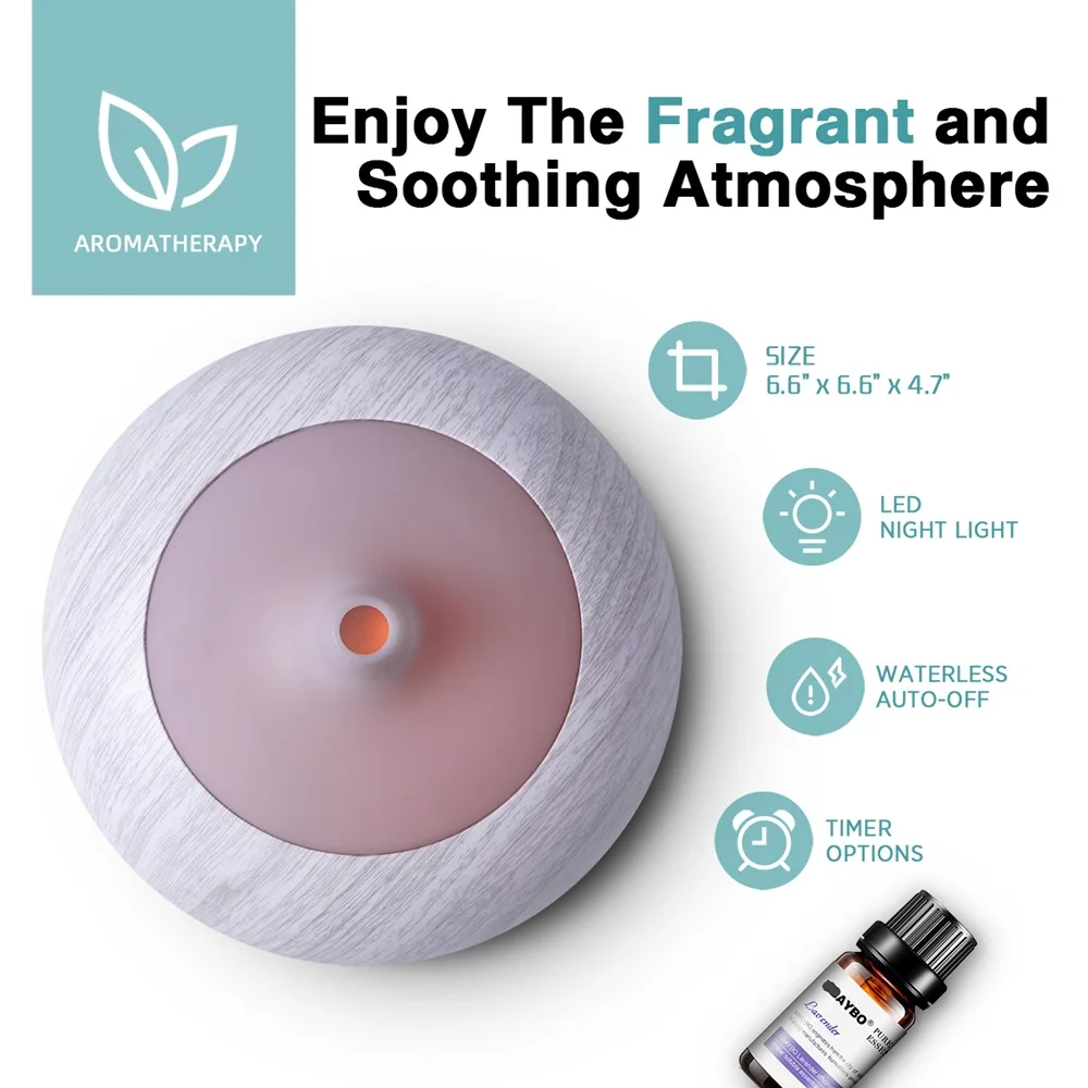 essential oil air humidifier home aroma diffuser