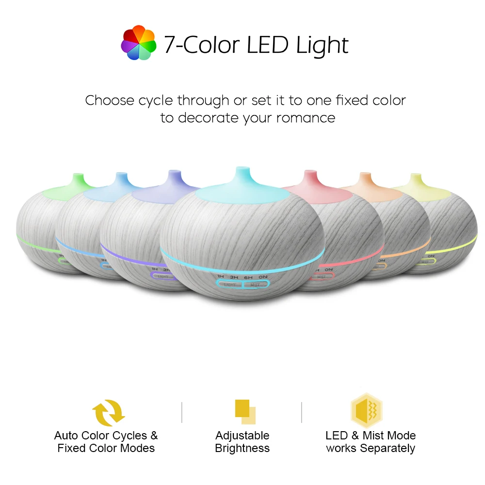 essential oil air humidifier home aroma diffuser