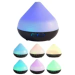 ultrasonic air humidifier essential oil diffuser led lights