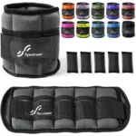 adjustable ankle weights 1 pair fitness training