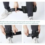 adjustable ankle weights 1 pair fitness training