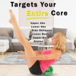 9 inch pilates ball for core and abs workout