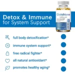 glutathione supplement 1000mg antioxidant capsules bottle