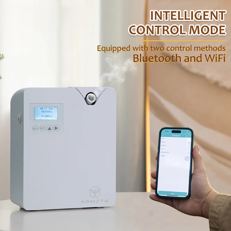 wifi aroma diffuser smart essential oil fragrance machine