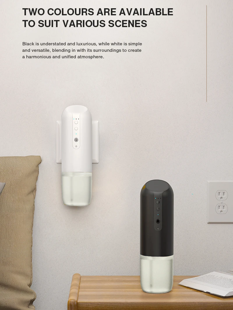 plug in wall fragrance diffuser waterless essential oil diffuser