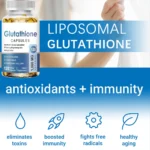 glutathione supplement 1000mg antioxidant capsules bottle