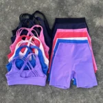 Women’s Yoga Tracksuit Set – Sports Bra & Leggings Gym Outfit