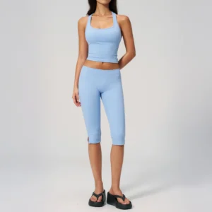 Yoga Sport Outfit For Woman Fitness Women's Two Pieces Short Pant Sets Suits Tracksuit Sportswear Woman Gym Yoga Workout Clothes