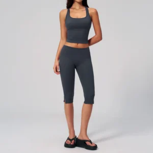 Yoga Sport Outfit For Woman Fitness Women's Two Pieces Short Pant Sets Suits Tracksuit Sportswear Woman Gym Yoga Workout Clothes