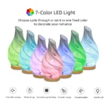 200ml aroma diffuser with 7 color LED lights