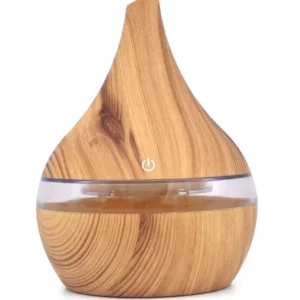 Portable Aroma Diffuser Ultrasonic Air Humidifier Essential Oil Mist Maker Cool Mist Air Purifier with 7 Color LED Night Light